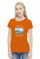 Koszulka damska górska-  Cytat z Biblii- john 3:16 - Góry, mountains