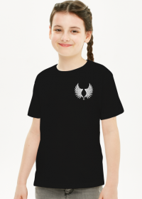 Koszulka dwustronna dziewczynka skrzydła