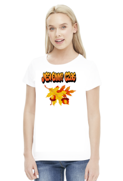 KOSZULKA DAMSKA ,,JESIENNY CZAS,,