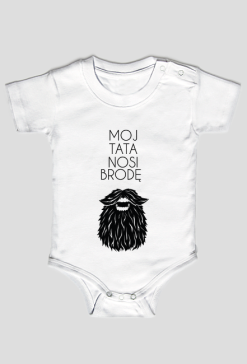 Body niemowlęce Mój Tata Nosi Brodę