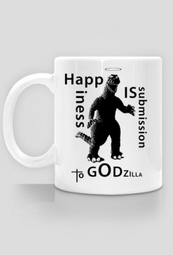 Cup Godzilla Happiness