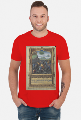 Bitwa - Jean Colombe - koszulka męska