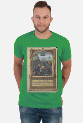 Bitwa - Jean Colombe - koszulka męska