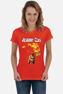 KOSZULKA DAMSKA ,,JESIENNY CZAS,,