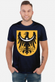 Czarny orzeł herbowy - koszulka męska