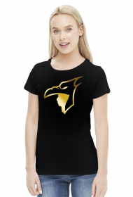 koszulka damska logo gold