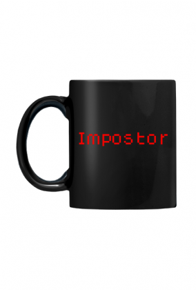 Impostor - kubek czarny Among Us