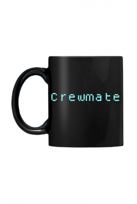 Crewmate - kubek czarny dla gracza