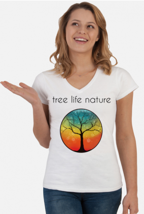 Koszulka tree life nature