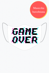 Maseczka Ochronna Game Over