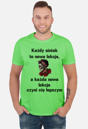 gra o tron - każdy siniak to nowa lekcja - koszulka