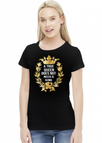 wikingowie - a true queen - koszulka