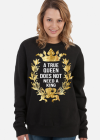 wikingowie - a true queen - bluza
