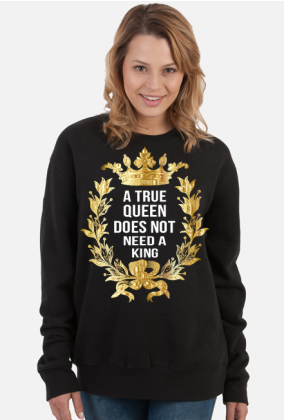 wikingowie - a true queen - bluza