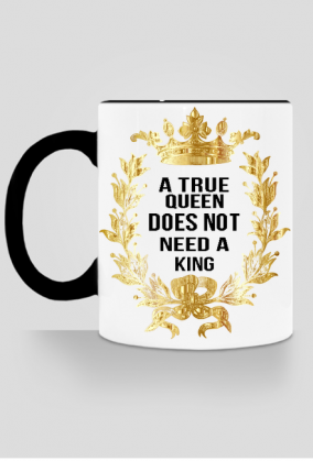 wikingowie - a true queen - kubek