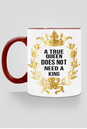 wikingowie - a true queen - kubek