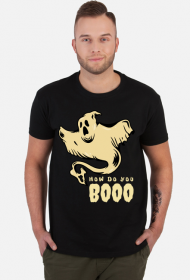 How do you boo koszulka z duchem halloween