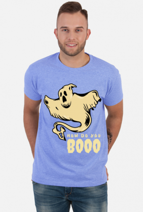 How do you boo koszulka z duchem halloween