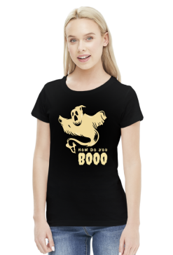 Koszulka How do you boo damska halloween