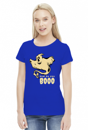 Koszulka How do you boo damska halloween