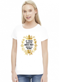 wikingowie - a true queen - koszulka damska