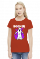 Boomer koszulka damska z duchem halloween