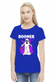 Boomer koszulka damska z duchem halloween