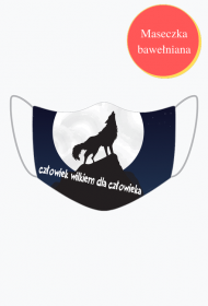 wataha - człowiek wilkiem - maseczka