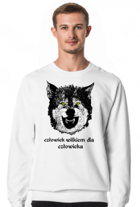 wataha - człowiek wilkiem - bluza