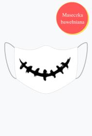 Maseczka ze strasznym usmiechem