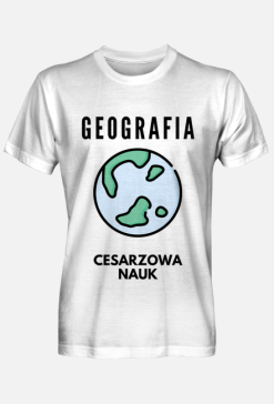 KOSZULKA GEOGRAFIA KRÓLOWA NAUK 2