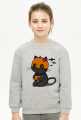 Bluza dziewczęca Halloween Kitku