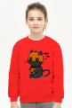 Bluza dziewczęca Halloween Kitku