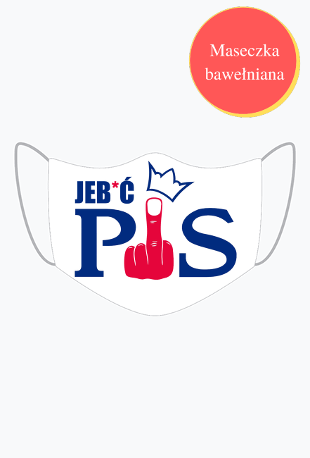 Maseczka Bawełniana - Jeb*c