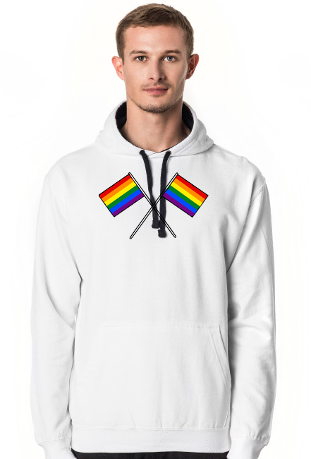 Bluza z kapturem tolerancji męska