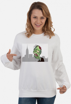 the walking dead - zombie - bluza damska