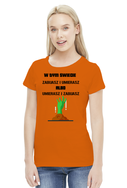 The walking dead - w tym świecie - koszulka damska