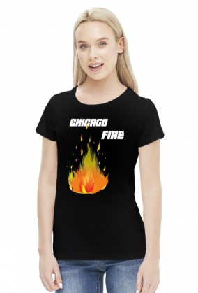 chicago fire - koszulka damska