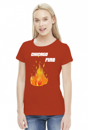 chicago fire - koszulka damska
