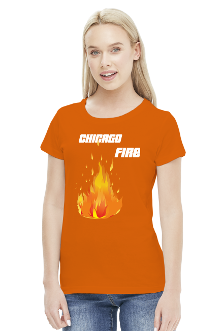 chicago fire - koszulka damska