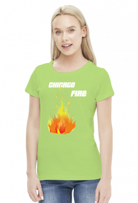 chicago fire - koszulka damska