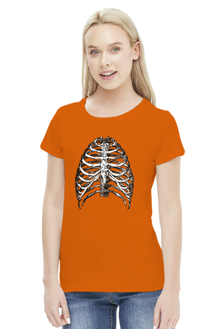 Halloween - ribs - koszulka damska