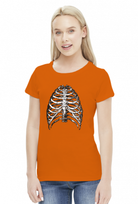 Halloween - ribs - koszulka damska
