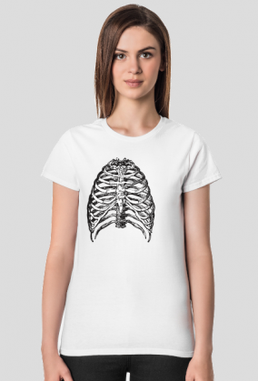 Halloween - ribs - koszulka damska