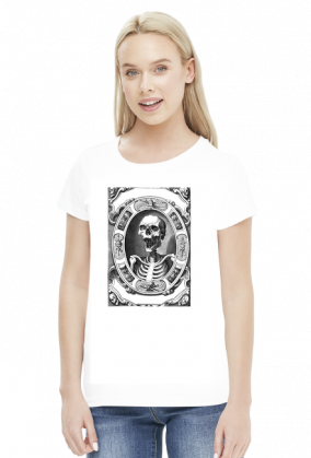 Halloween - Kości - koszulka damska