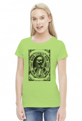 Halloween - Kości - koszulka damska