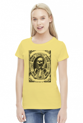 Halloween - Kości - koszulka damska