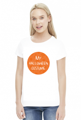 Halloween - my halloween costume - koszulka damska