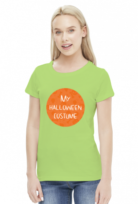 Halloween - my halloween costume - koszulka damska