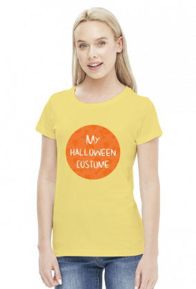 Halloween - my halloween costume - koszulka damska